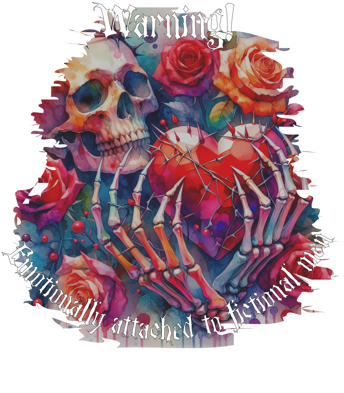 Warning Hoodie Literary Fantasy