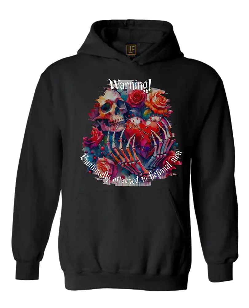 Warning Hoodie Literary Fantasy