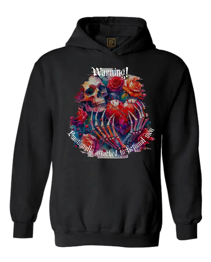 Warning Hoodie Literary Fantasy