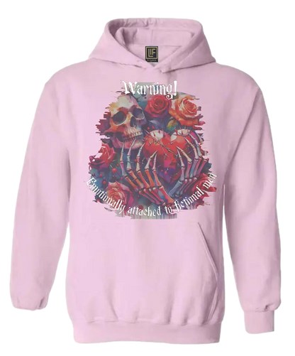 Warning Hoodie Literary Fantasy
