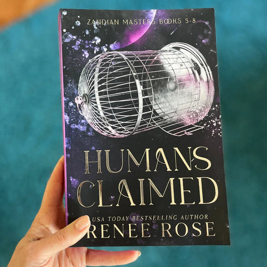 Zandian Masters Special Edition: Humans Claimed (Book Set 5-8) - SIGNED Renee Rose® Romance