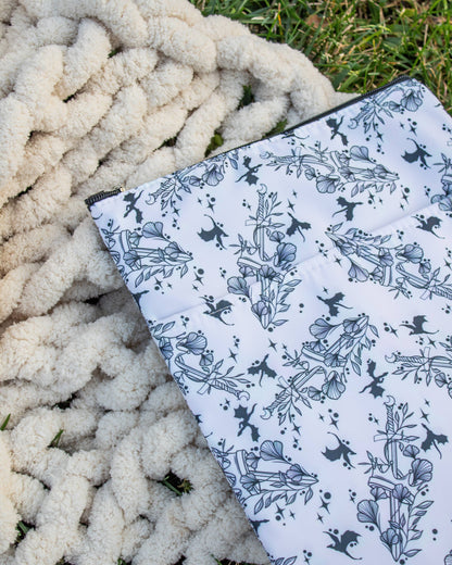 Meaggie Moos - Book / Tablet Sleeve | Ivory Swords The Secret Garden Bookery
