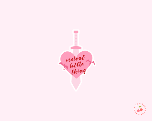 Paperback Fable & Co. - Violent Little Thing - Stickers