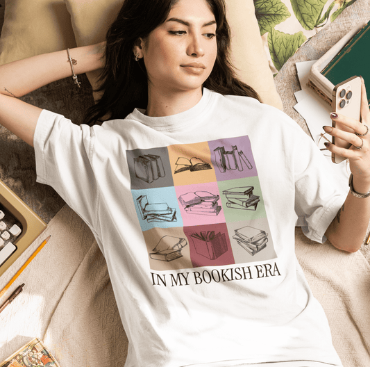 Bookish Era T-Shirt – A Literary Era Tee for Readers Who Know Offbeat Opulence