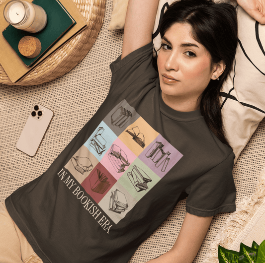 Bookish Era T-Shirt – A Literary Era Tee for Readers Who Know Offbeat Opulence