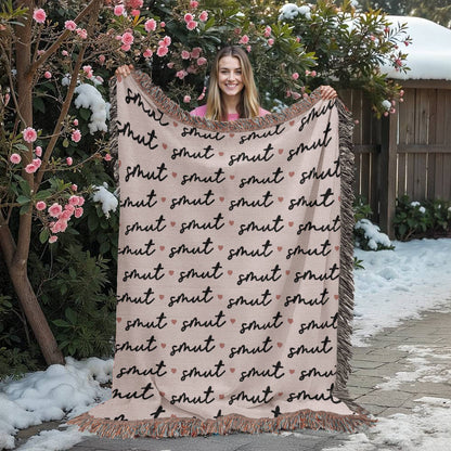 Certified Smut Lover – Woven Blanket Offbeat Opulence