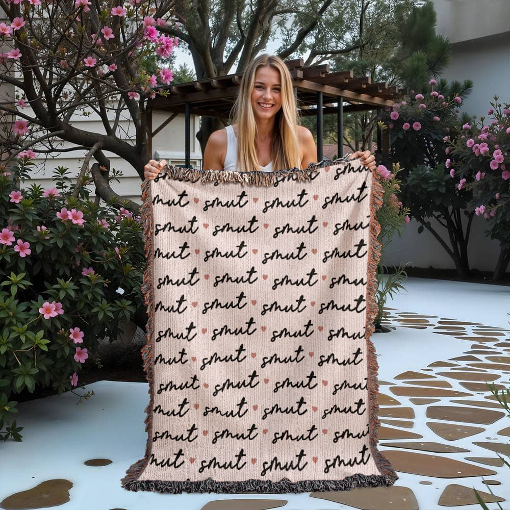 Certified Smut Lover – Woven Blanket Offbeat Opulence