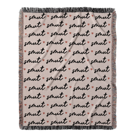 Certified Smut Lover – Woven Blanket Offbeat Opulence