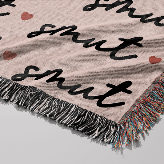 Certified Smut Lover – Woven Blanket Offbeat Opulence