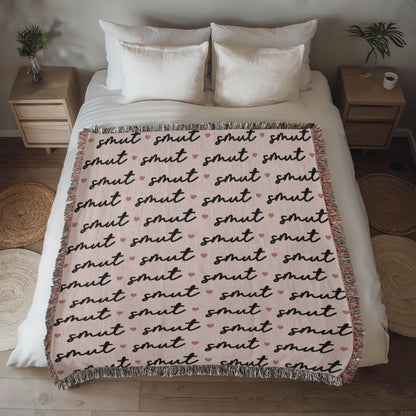 Certified Smut Lover – Woven Blanket Offbeat Opulence