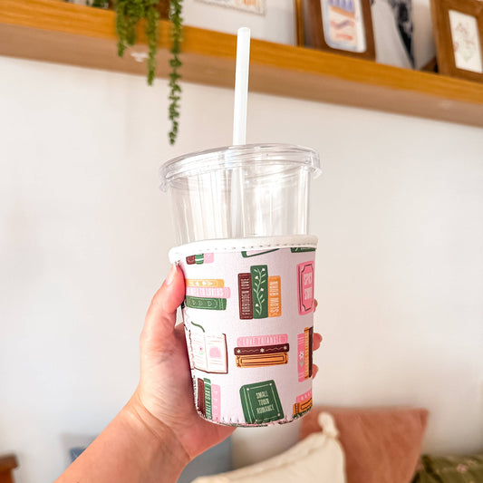 Oak Shore Collective LLC - Smut Book Stacks | Iced Coffee Sleeve