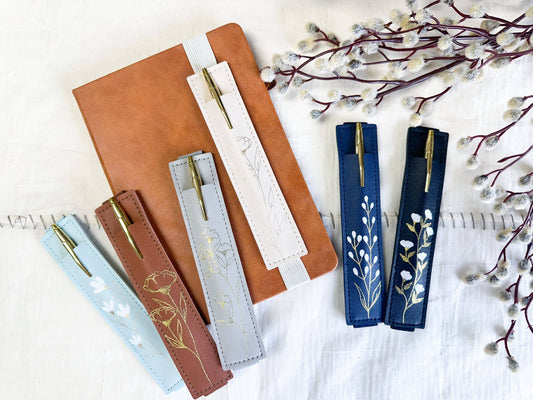 A House of Books - Elastic Pen Holder The Secret Garden Bookery