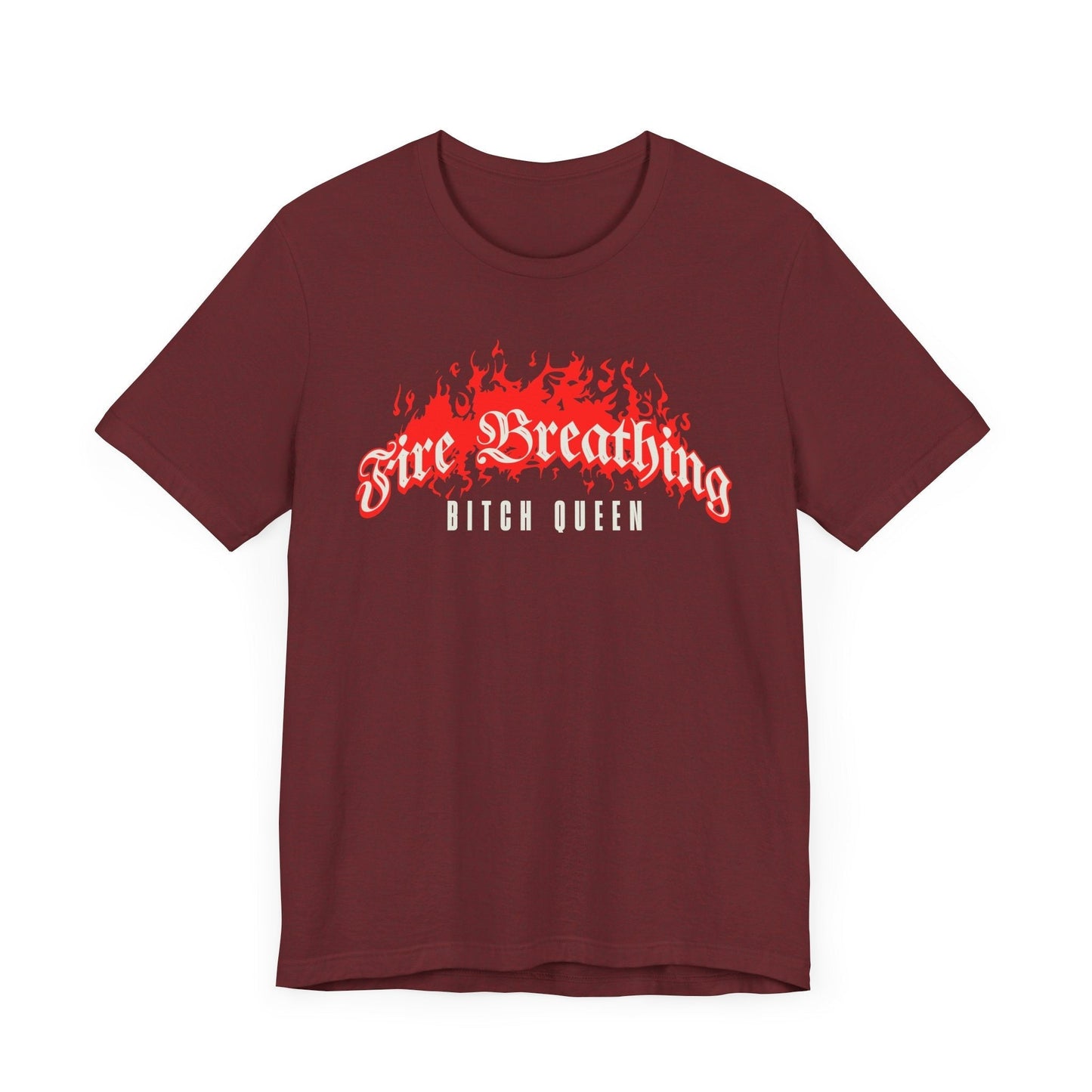 Fire Breathing Bitch Queen T-Shirt – Aelin Galathynius Inspired Tee Offbeat Opulence
