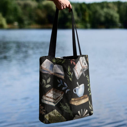Literary Spell Woven Tapestry Tote – For Book Lovers & Dreamers Offbeat Opulence