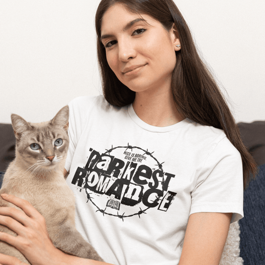 Nice Is Boring T-Shirt – Give Me the Darkest Romance Graphic Tee Offbeat Opulence