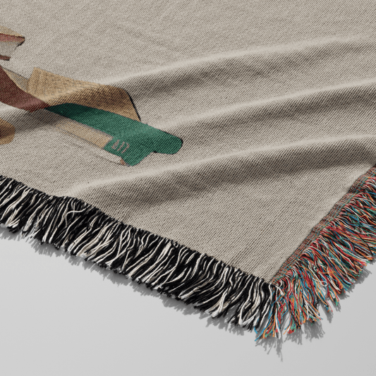 Personalized Book Tree Blanket – A Cozy Tribute to Your TBR Roots Offbeat Opulence