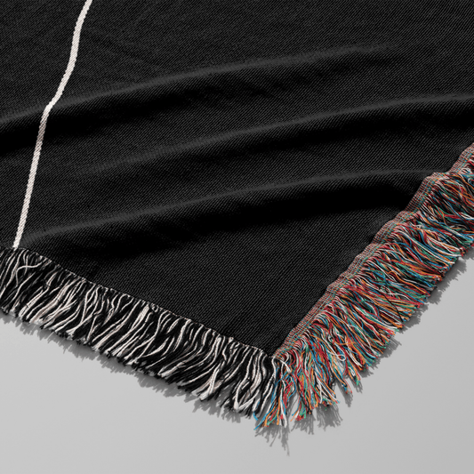 Personalized Dark Romance Submission Woven Blanket Offbeat Opulence
