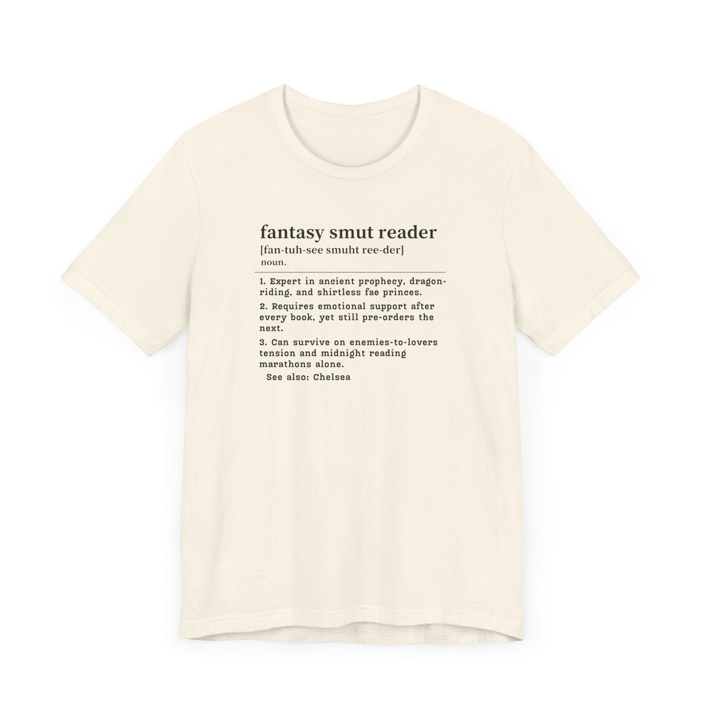 Personalized Fantasy Smut Reader definition t-shirt Offbeat Opulence