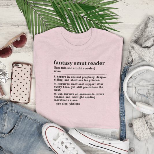 Personalized Fantasy Smut Reader definition t-shirt Offbeat Opulence