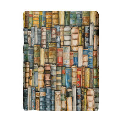 Printed Woven Bookpile Blanket Offbeat Opulence