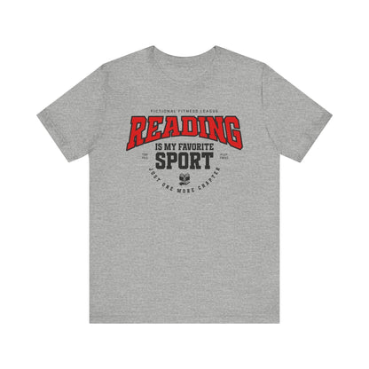 Reading Is My Favorite Sport T-Shirt – Bookish Athlete Tee Offbeat Opulence