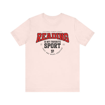 Reading Is My Favorite Sport T-Shirt – Bookish Athlete Tee Offbeat Opulence