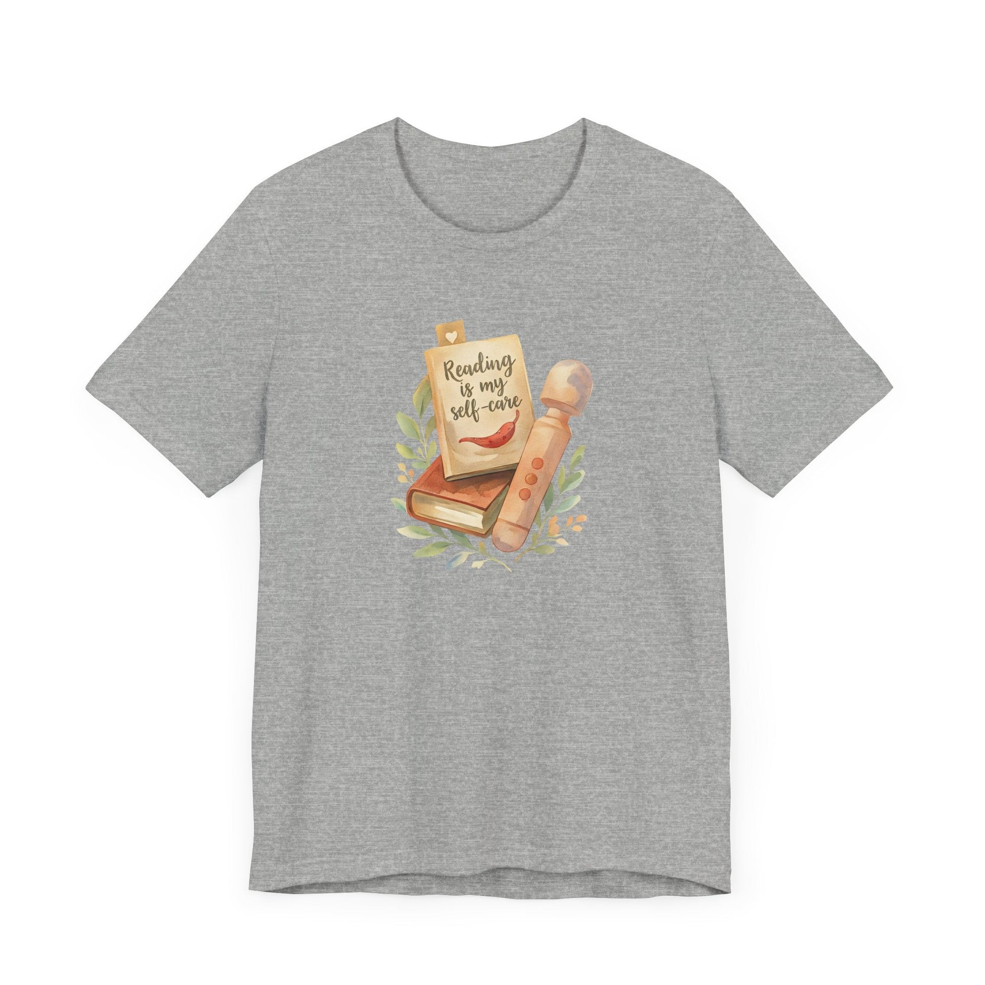 Reading Is My Self-Care T-Shirt – Spicy Reader Vibes Tee Offbeat Opulence