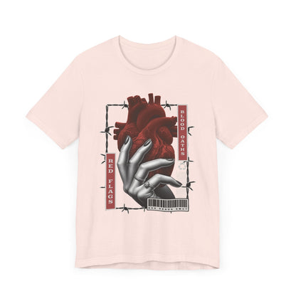 Red Flags & Blood Oaths T-Shirt – She Reads Smut Dark Romance Tee Offbeat Opulence