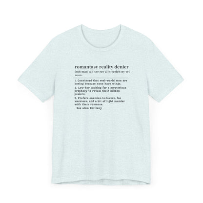 Romantasy Denier Definition T-Shirt – Personalized Tee for Closet Fae-Lovers Offbeat Opulence