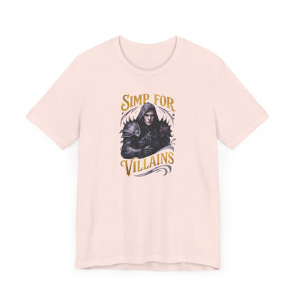 Simp for Villains T-Shirt – Dark Fantasy Antihero Bookish Tee Offbeat Opulence