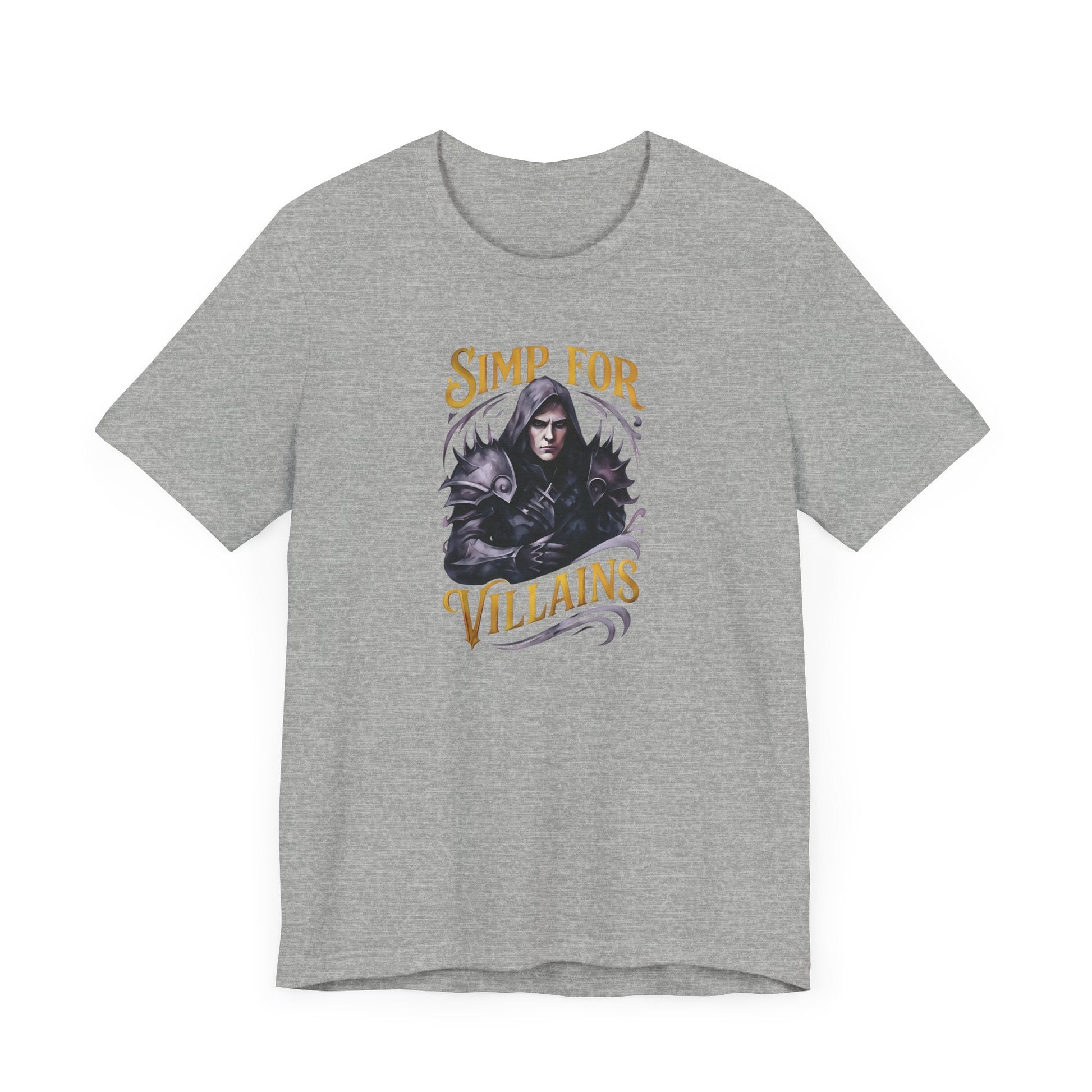 Simp for Villains T-Shirt – Dark Fantasy Antihero Bookish Tee Offbeat Opulence